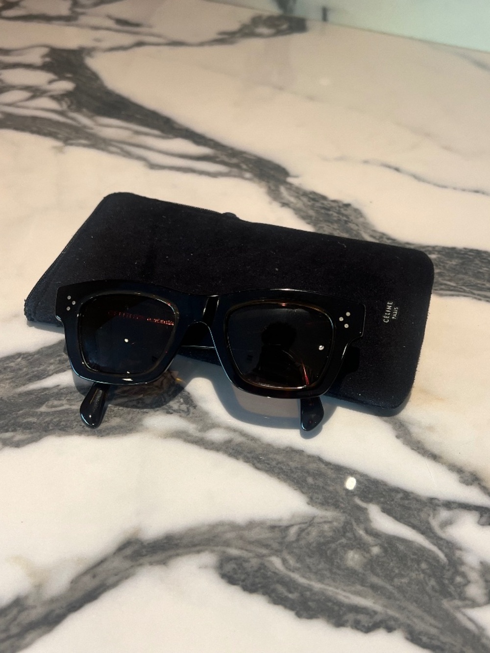 Celine Tortious Shell Sunglasses